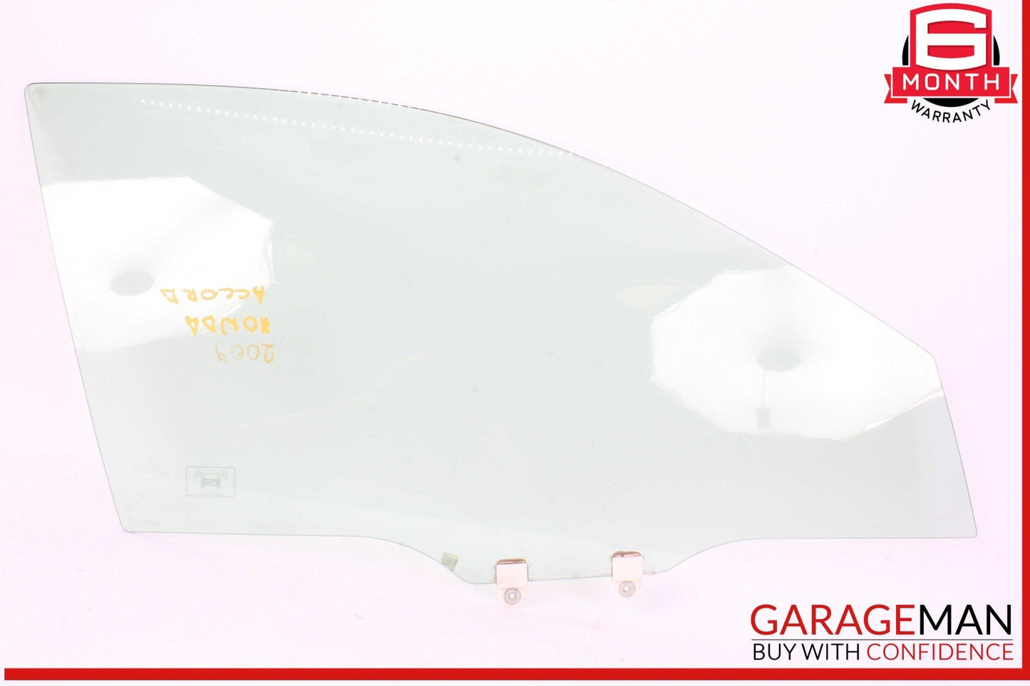08-12 Honda Accord LX-P Front Right Door Window Auto Glass OEM