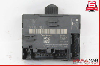 11-17 Porsche Cayenne 958 Front Right Side Door Control Module OEM