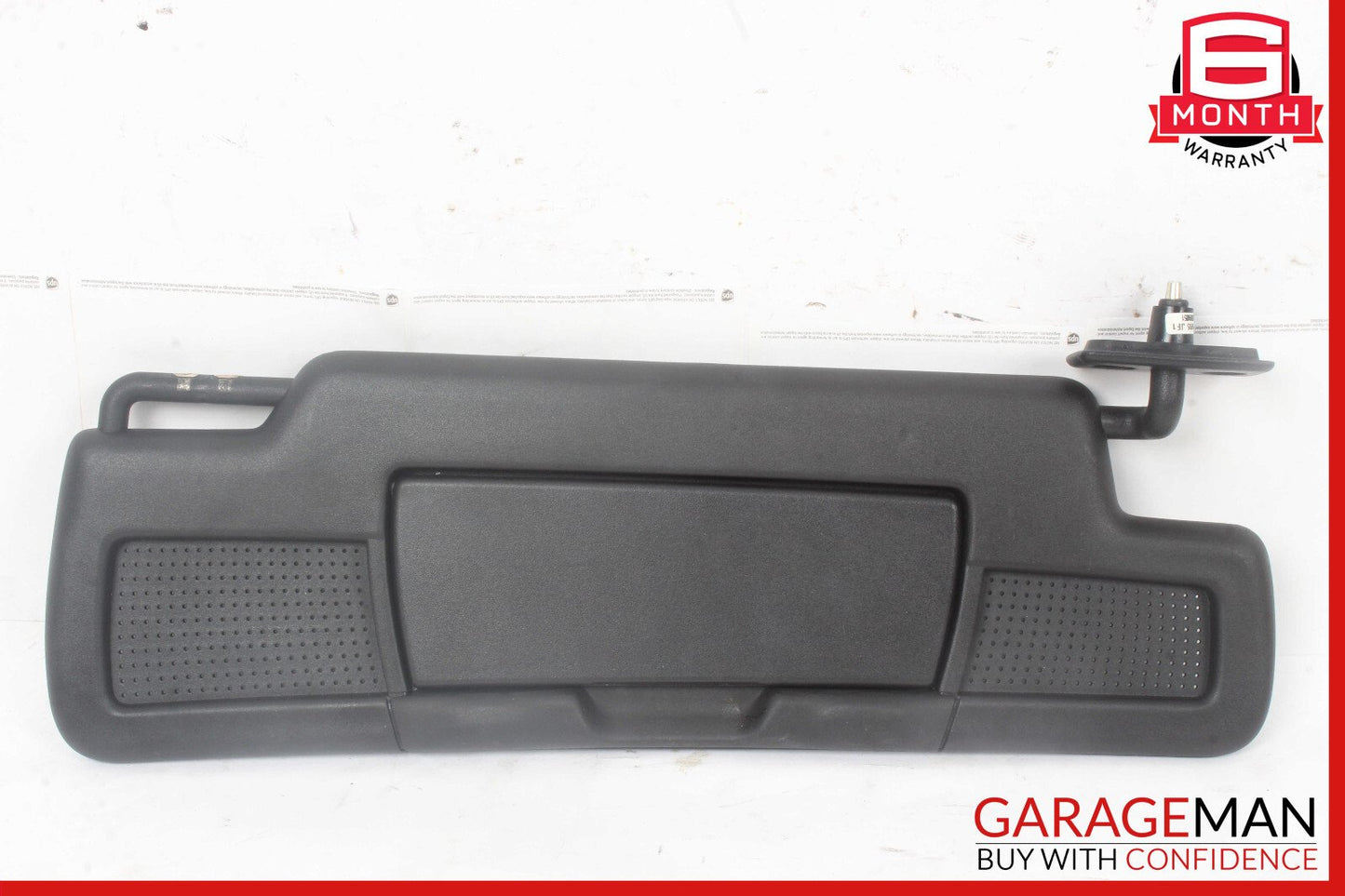 05-11 Mercedes R171 SLK300 Front Right Sun Visor Sunvisor Shade Cover Black