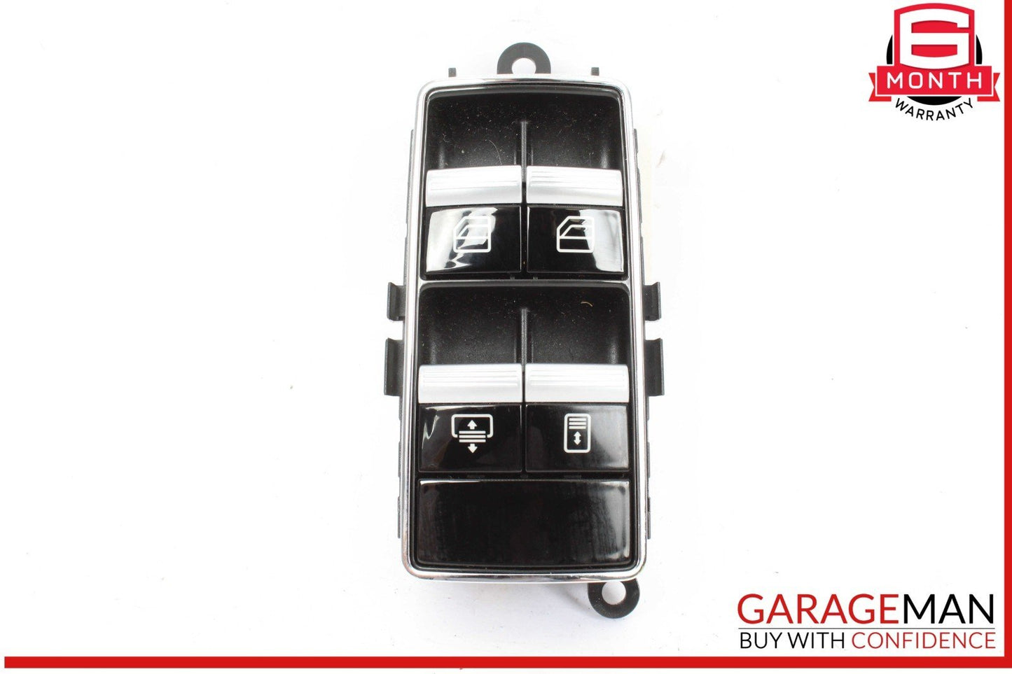 10-13 Mercedes W221 S550 S450 Rear Right Side Window Control Switch Black OEM
