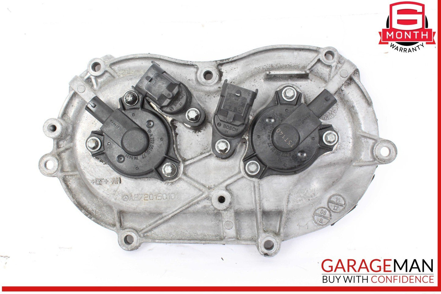 05-13 Mercedes X164 GL450 4MATIC Front Right Engine Timing Chain Cover Plate OEM