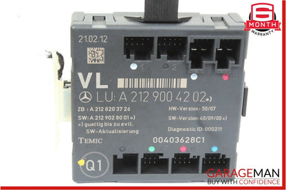 08-15 Mercedes W204 C250 C300 Front Left Driver Side Door Controller Module Unit