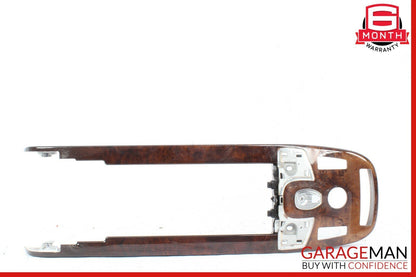 07-09 Mercedes W221 S550 S600 Center Console Armrest Trim Bezel Panel Wood OEM