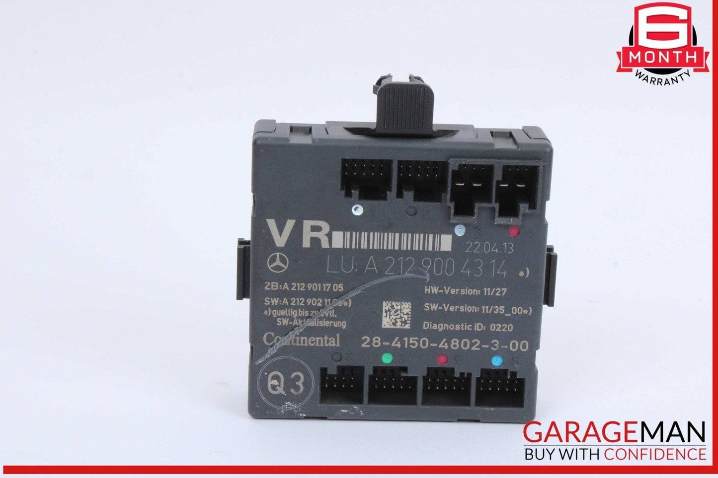 08-18 Mercedes X204 GLK250 Front Right Side Door Control Module 2129004314 OEM