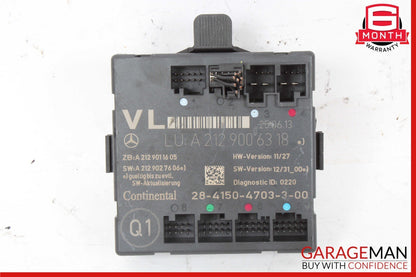 08-18 Mercedes C300 GLK350 E550 CLS400 Front Left Side Door Control Module Unit