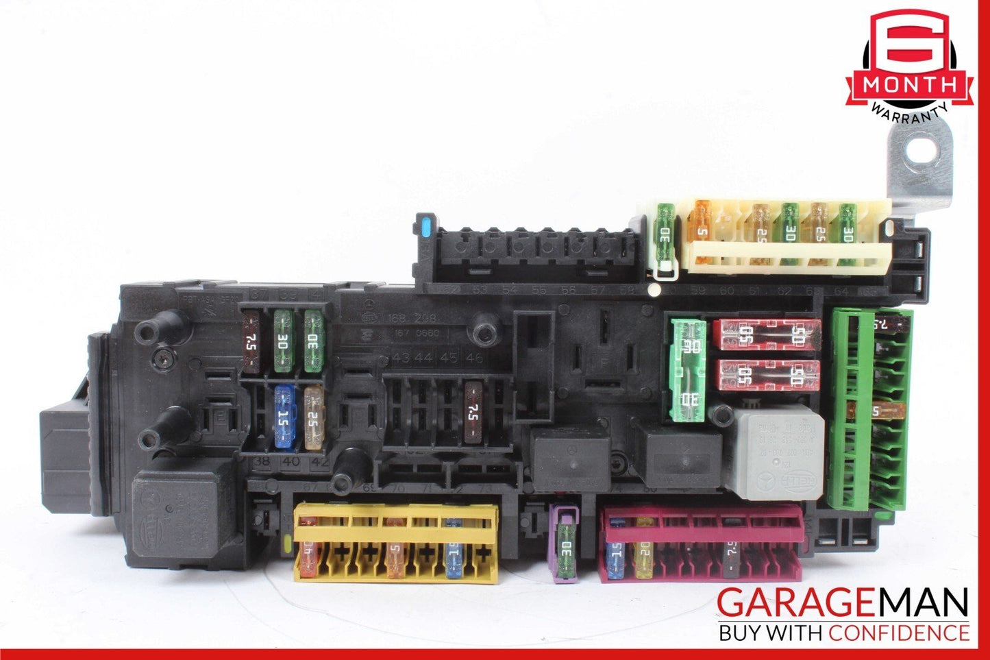 12-16 Mercedes R172 SLK250 Rear Fuse Relay Junction Box Control Module Assy