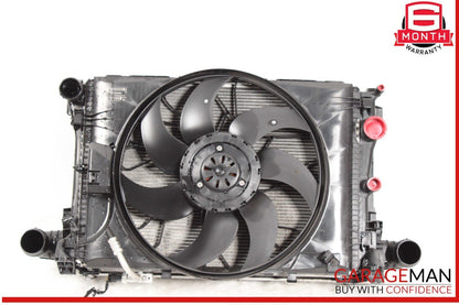 14-16 Mercedes W212 E250 Engine Motor Cooling Radiator A/C AC Condenser Assembly
