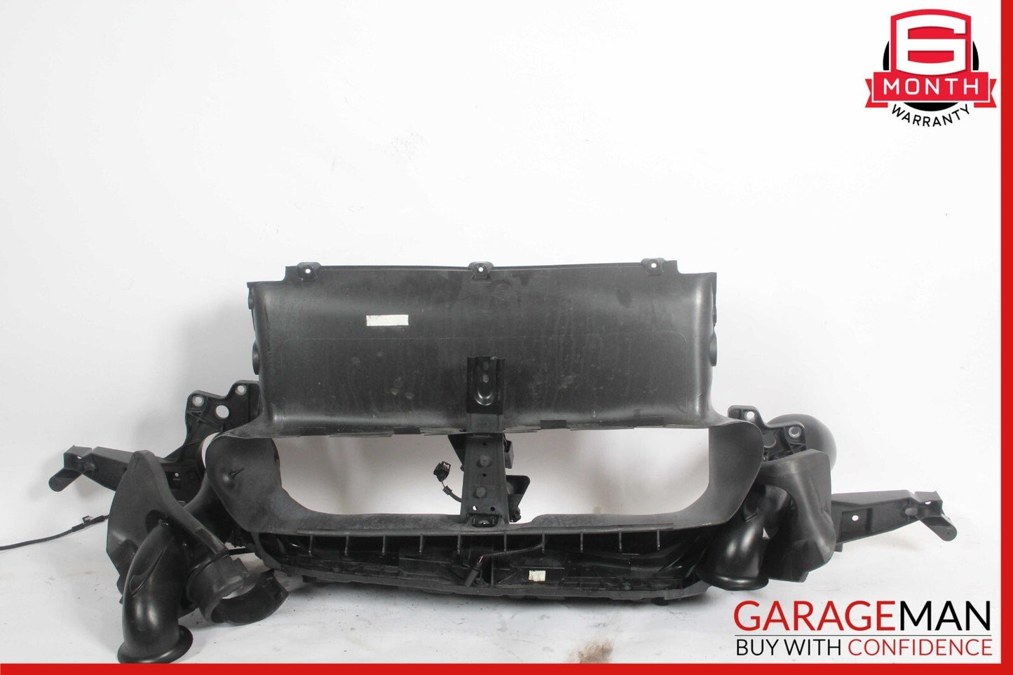 11-14 Porsche Cayenne 958 Hybrid S Radiator Coolant Hose Air Duct Pipe Assy OEM