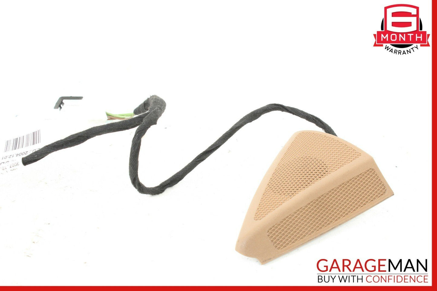 03-09 Mercedes W211 E350 Front Left Driver Side Tweeter Speaker Cover Brown OEM
