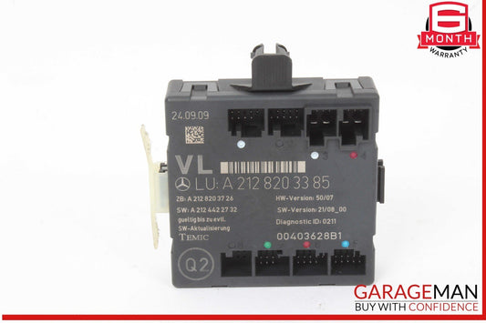 08-18 Mercedes W212 E350 SLK350 E400 Front Left Side Door Control Module OEM