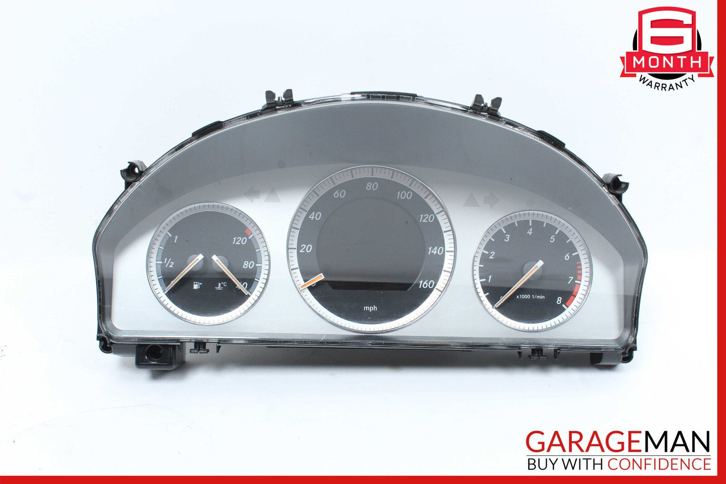08-11 Mercedes W204 C300 C350 Instrument Speedometer Cluster 2045402948 OEM