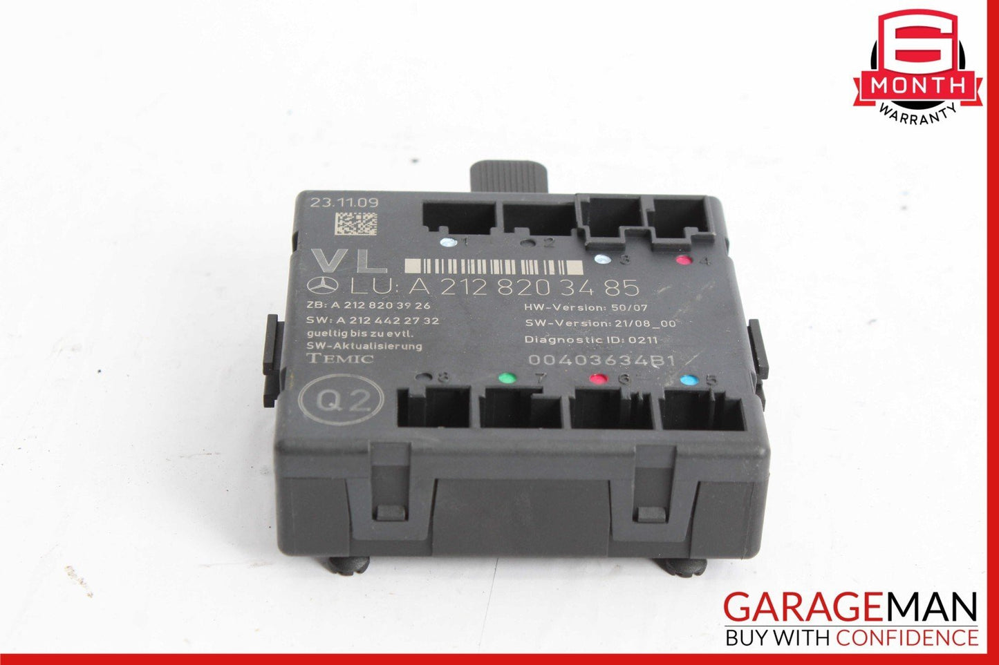 08-18 Mercedes W212 E350 E400 SLK350 Front Left Side Door Control Module OEM