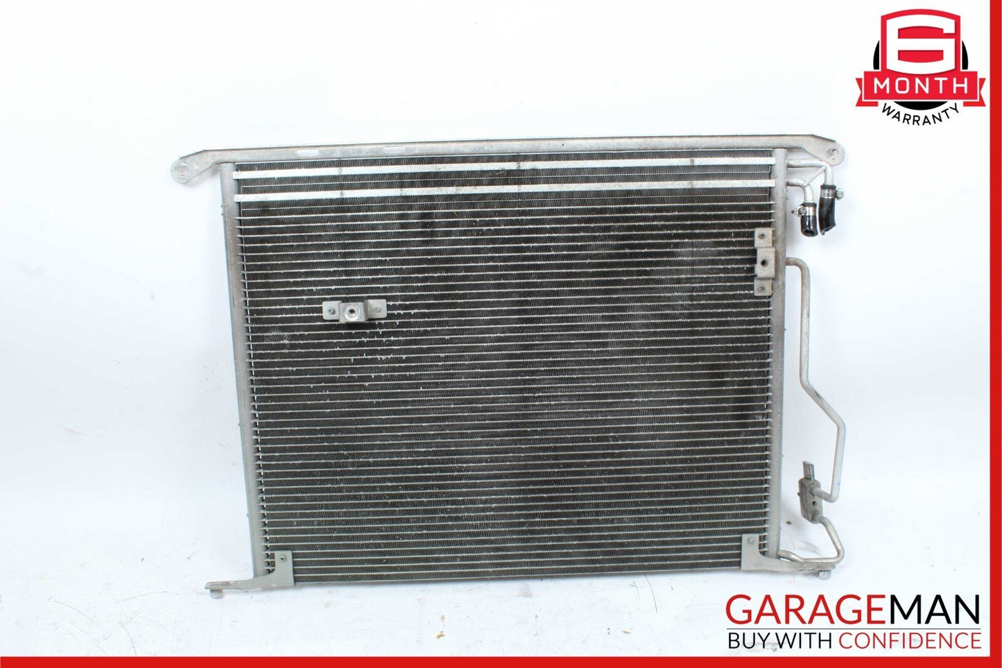 03-06 Mercedes R230 SL500 Complete Front Engine Radiator A/C AC Condenser OEM
