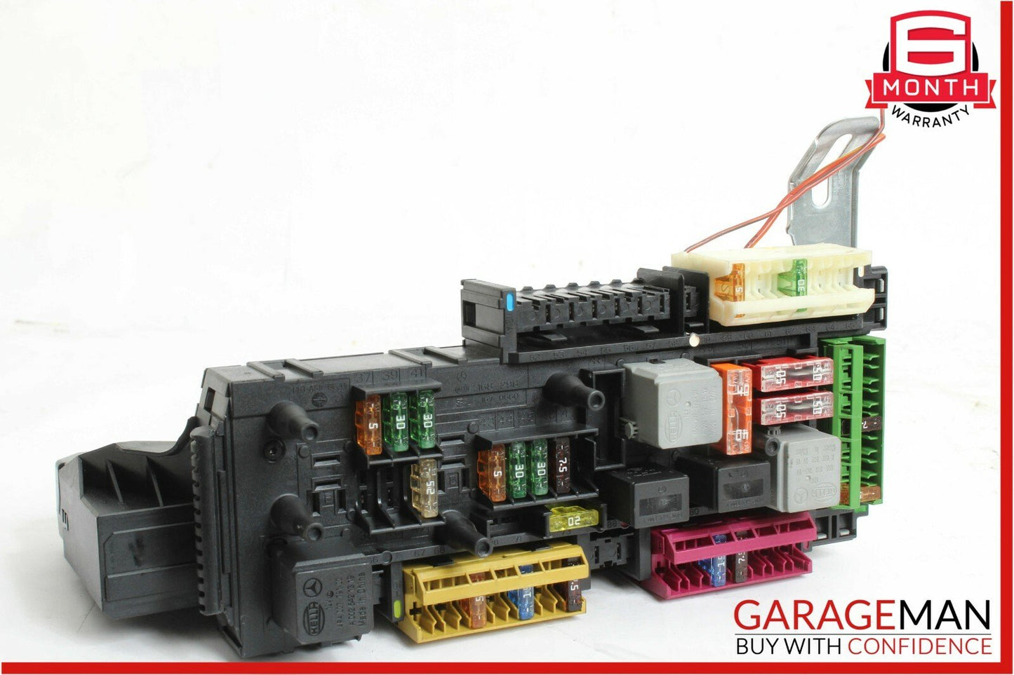 12-14 Mercedes W204 C250 C350 C63 AMG Rear SAM Fuse Box Relay Module Assembly