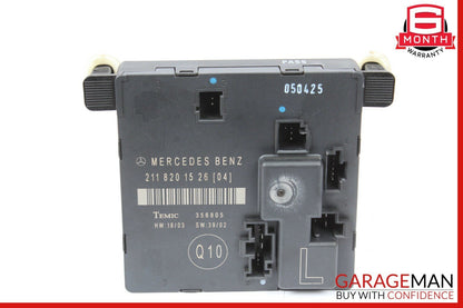 03-06 Mercedes W211 E350 E500 E55 AMG Rear Left Side Door Control Module Unit