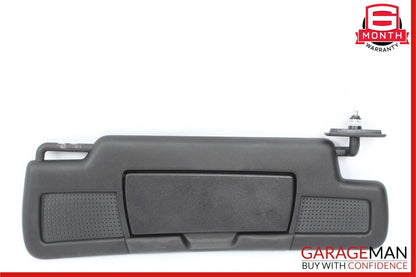 05-11 Mercedes R171 SLK300 Right Side Sun Visor Sunvisor Shade Cover Black