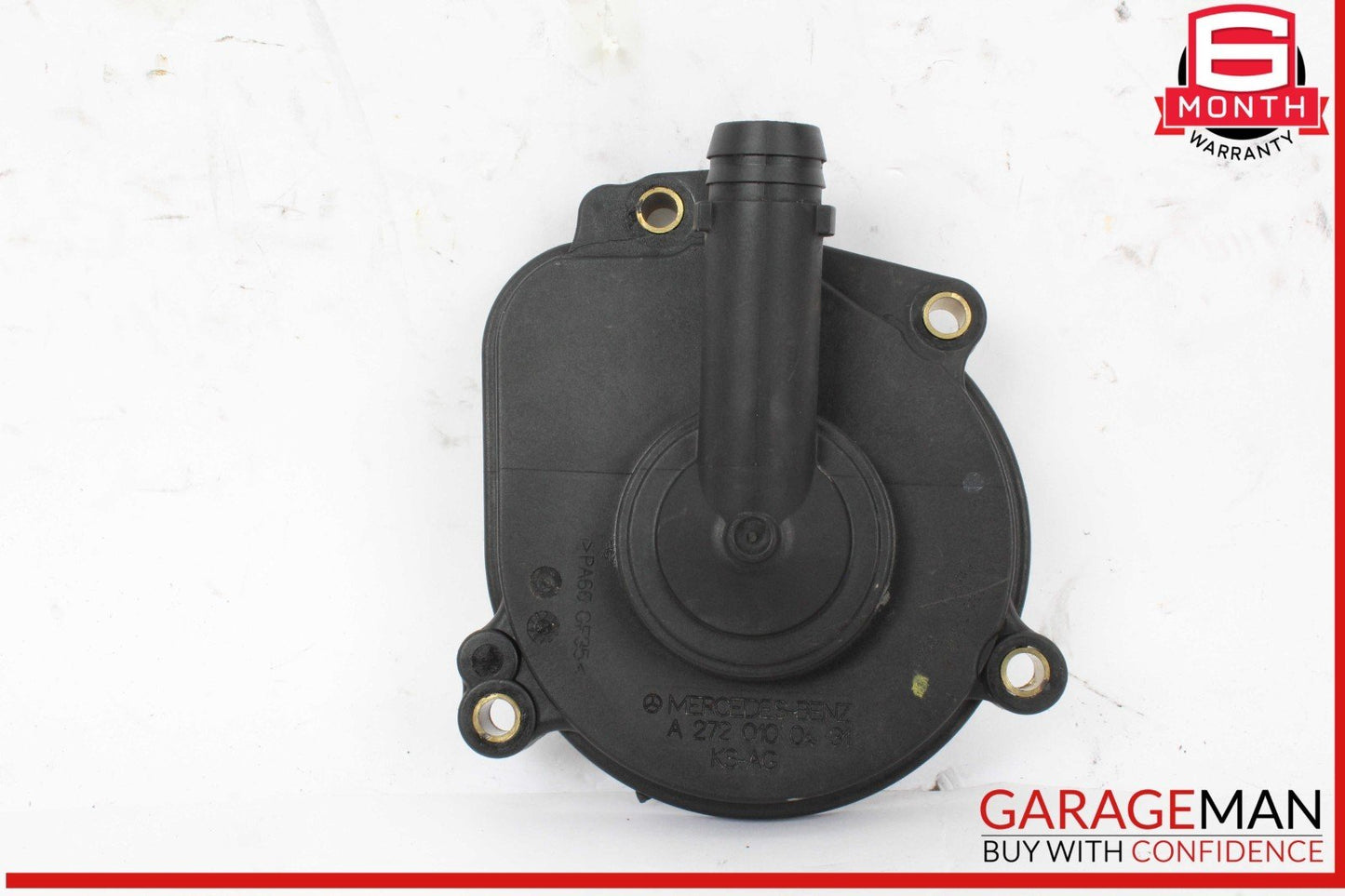 05-14 Mercedes W209 CLK350 ML350 Engine PCV Crankcase Vent Valve Oil Separator