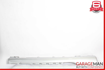 10-13 Mercedes W207 E350 Right Side Rocker Skirt Moulding Trim Panel Silver