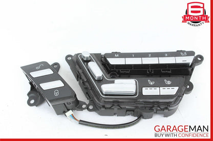 07-14 Mercedes W221 S550 Front Left Side Seat Control Switch Set of 2 Pc OEM
