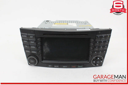 03-08 Mercedes W211 E320 Command Head Unit Navigation Radio CD 2118204397 OEM