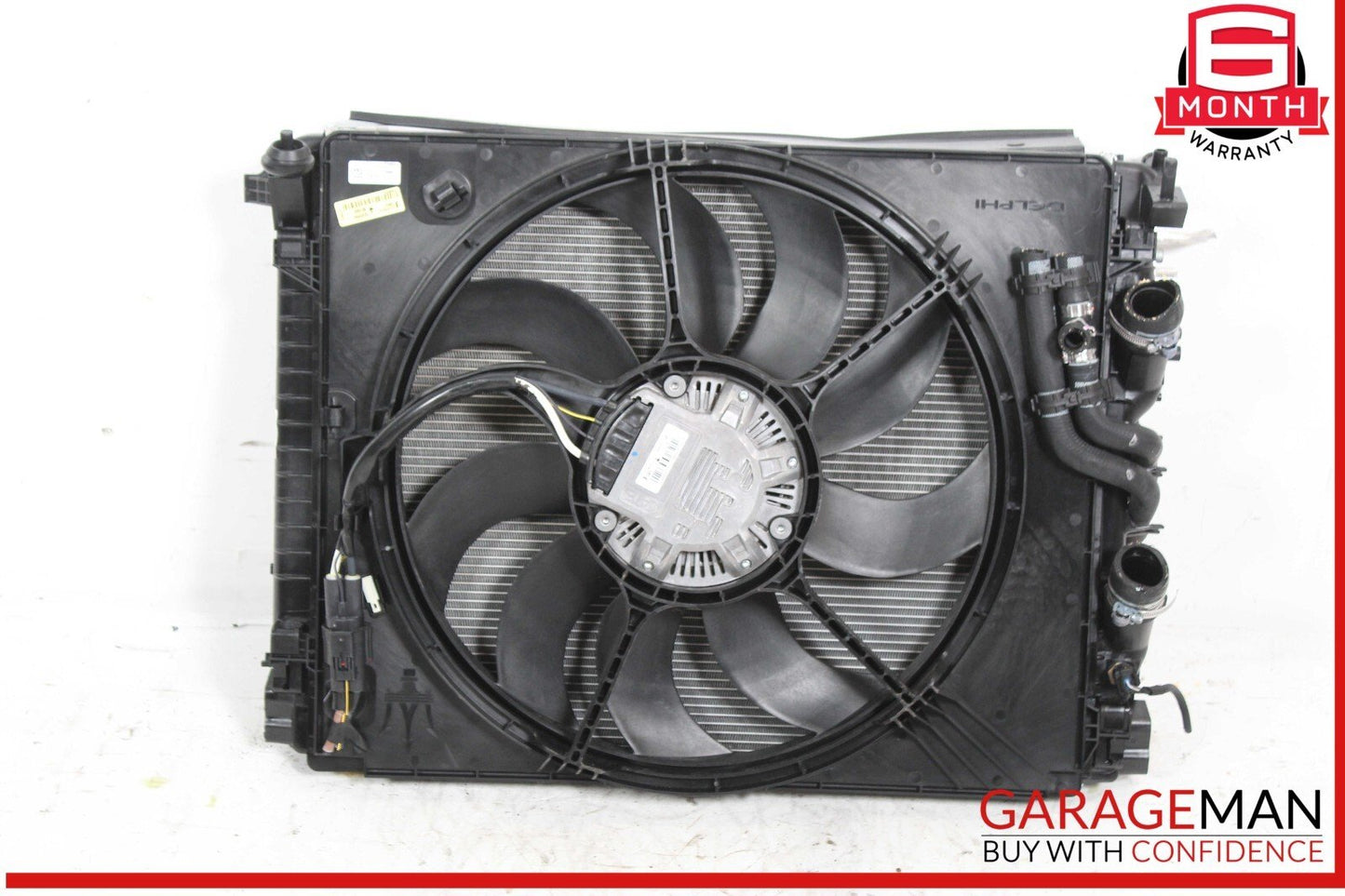 14-22 Maserati Quattroporte M156 Water Cooling Radiator A/C Condenser Assy OEM
