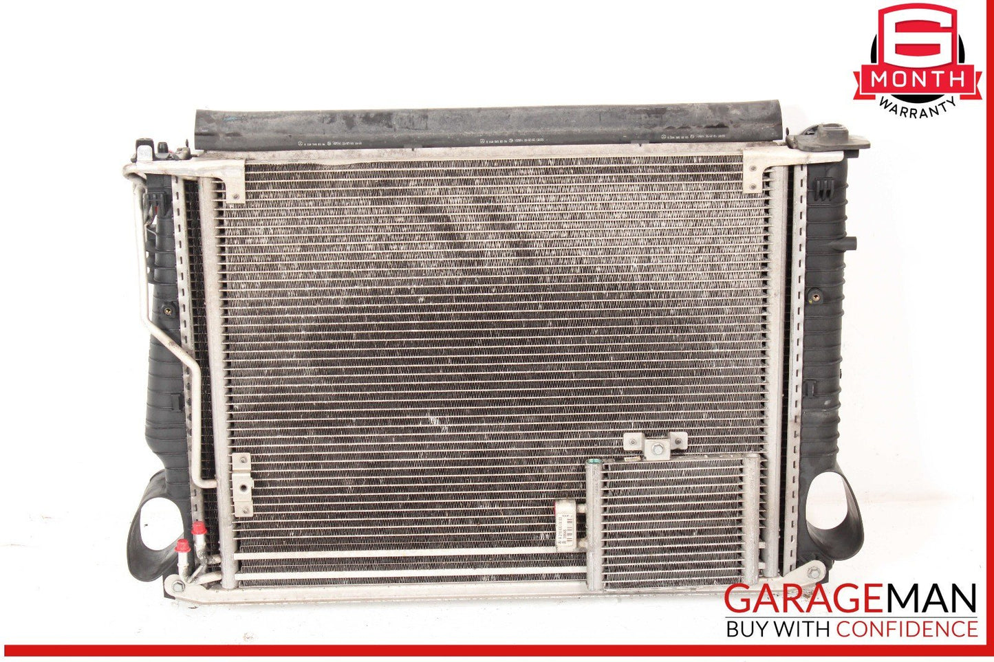 00-06 Mercedes W215 CL500 CL55 Engine Cooling Radiator AC Air A/C Condenser OEM
