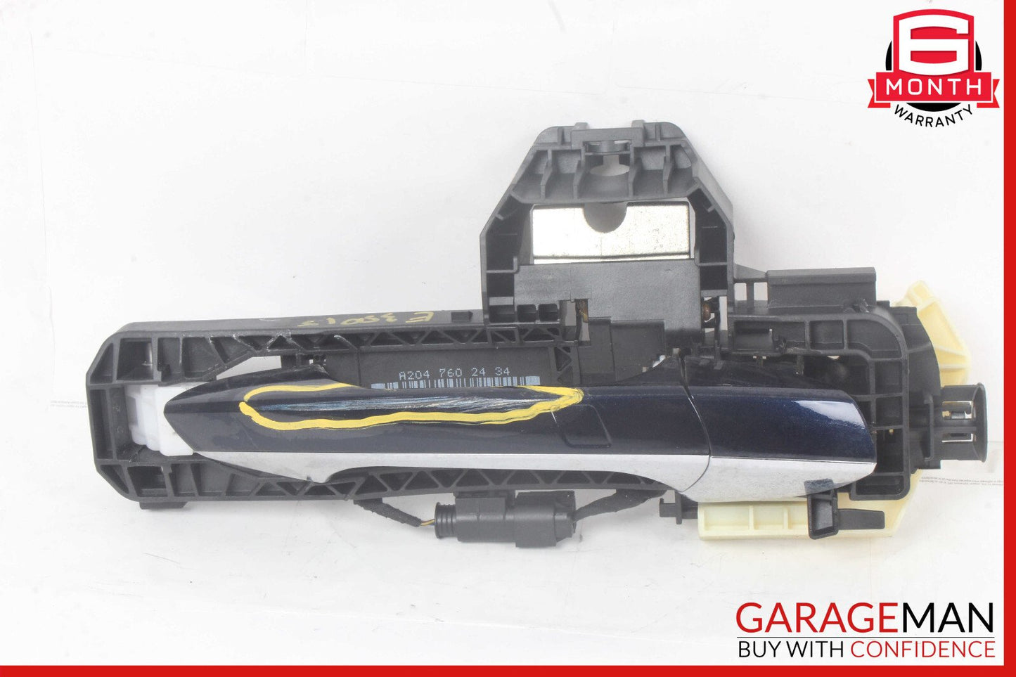 10-17 Mercedes W212 E350 Rear Right Keyless Go Exterior Door Handle OEM