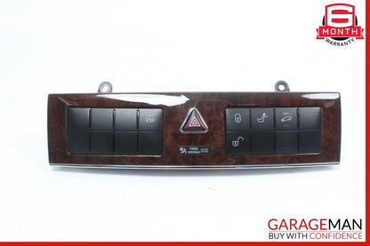 05-09 Mercedes W209 CLK500 C320 Hazard Light Door Lock Control Panel OEM