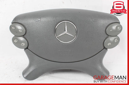03-12 Mercedes W211 E320 E550 G55 AMG Steering Wheel Airbag Air Bag Brown