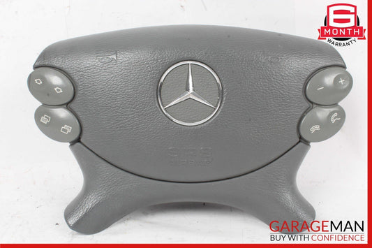 03-12 Mercedes W211 E320 E550 G55 AMG Steering Wheel Airbag Air Bag Brown