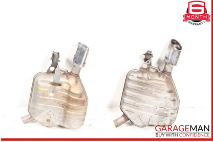 12-17 Audi A6 A7 Rear Left & Right Side Exhaust Muffler Tips Set of 2 Pc OEM