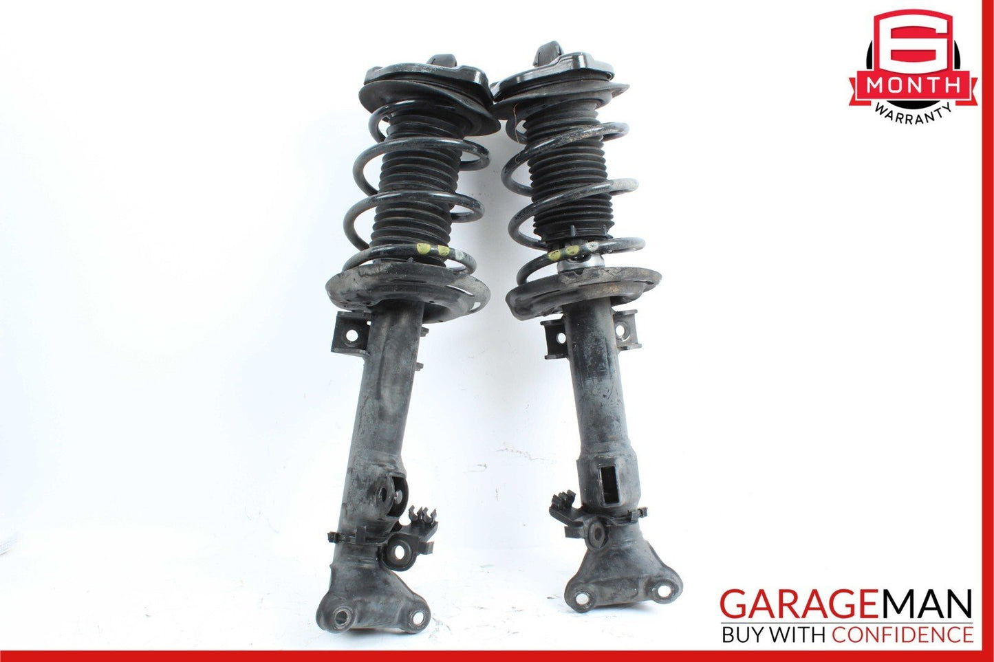 08-17 Mercedes C300 E400 Coupe Front Right & Left Shock Strut Absorber Set of 2