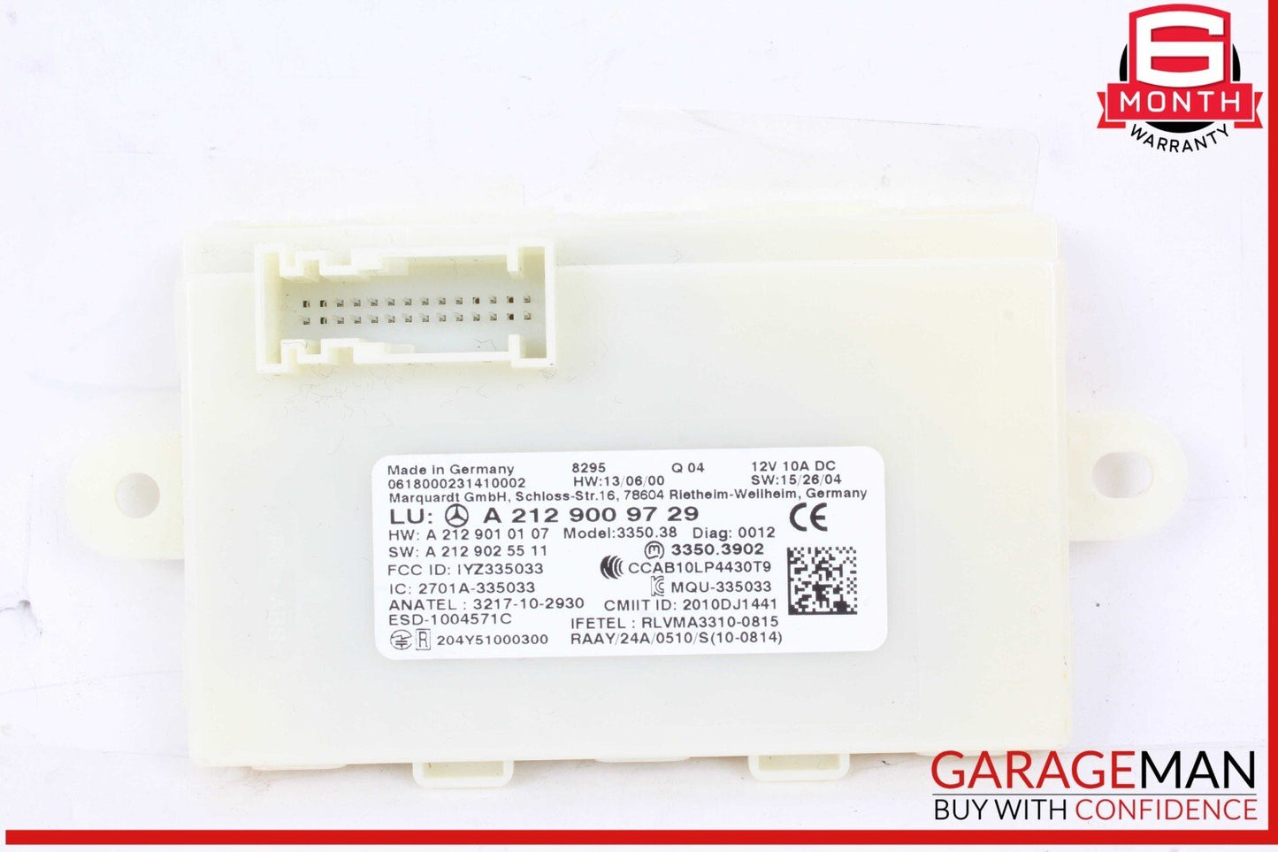 13-20 Mercedes W166 GLE400 SL550 CLA250 Keyless Go Entry Control Module OEM