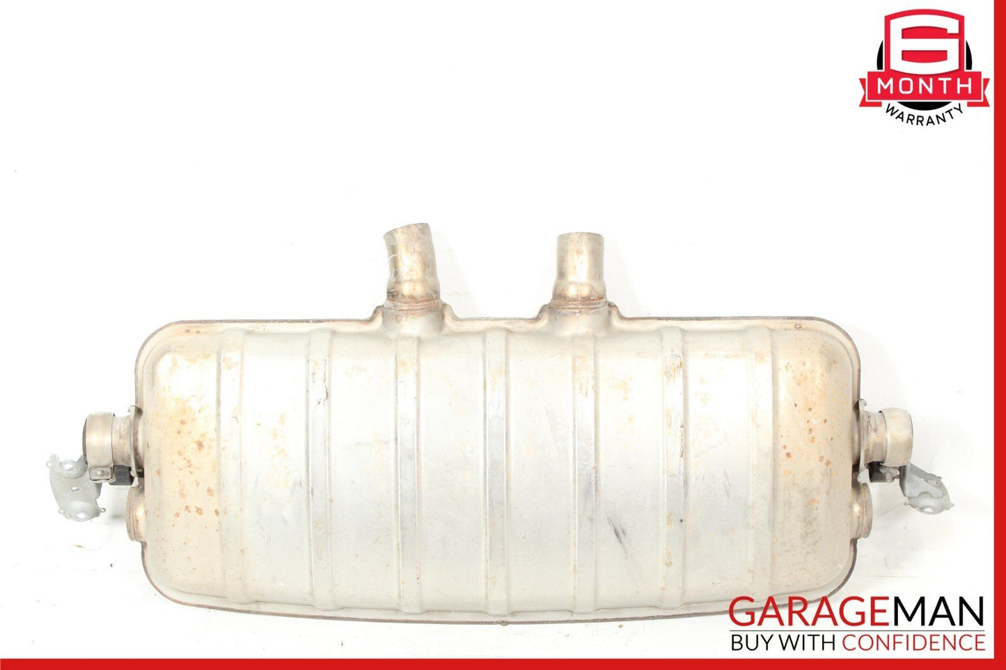 11-18 Porsche Cayenne 958 Complete Exhaust Muffler Tips Pipe Assembly OEM