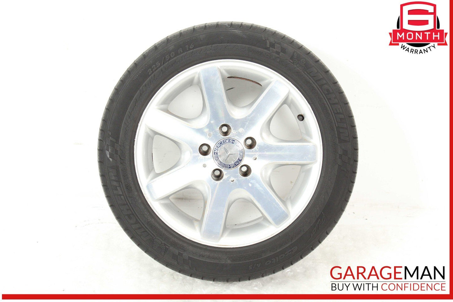 97-04 Mercedes R170 SLK230 SLK320 Rear Wheel Tire Rim 8Jx16H2 ET30 OEM