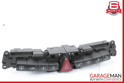 03-06 Mercedes W220 S430 S500 Dashboard Center Switch ESP Hazard Door Lock OEM