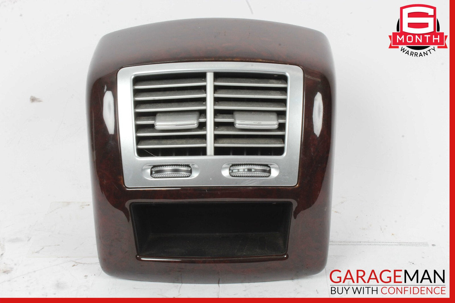 07-13 Mercedes W221 S550 S600 Rear Center Console AC A/C Air Vent Trim OEM
