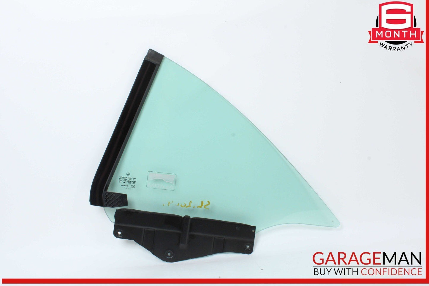 03-12 Mercedes R230 SL500 SL55 AMG Rear Right Side Quarter Window Glass OEM