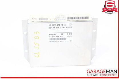 03-06 Mercedes W215 CL55 AMG ABS PML Control Electronic Stability Unit ESP OEM