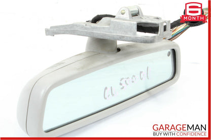 00-06 Mercedes W215 CL500 CL600 CL55 AMG Interior Upper Rear View Mirror Grey