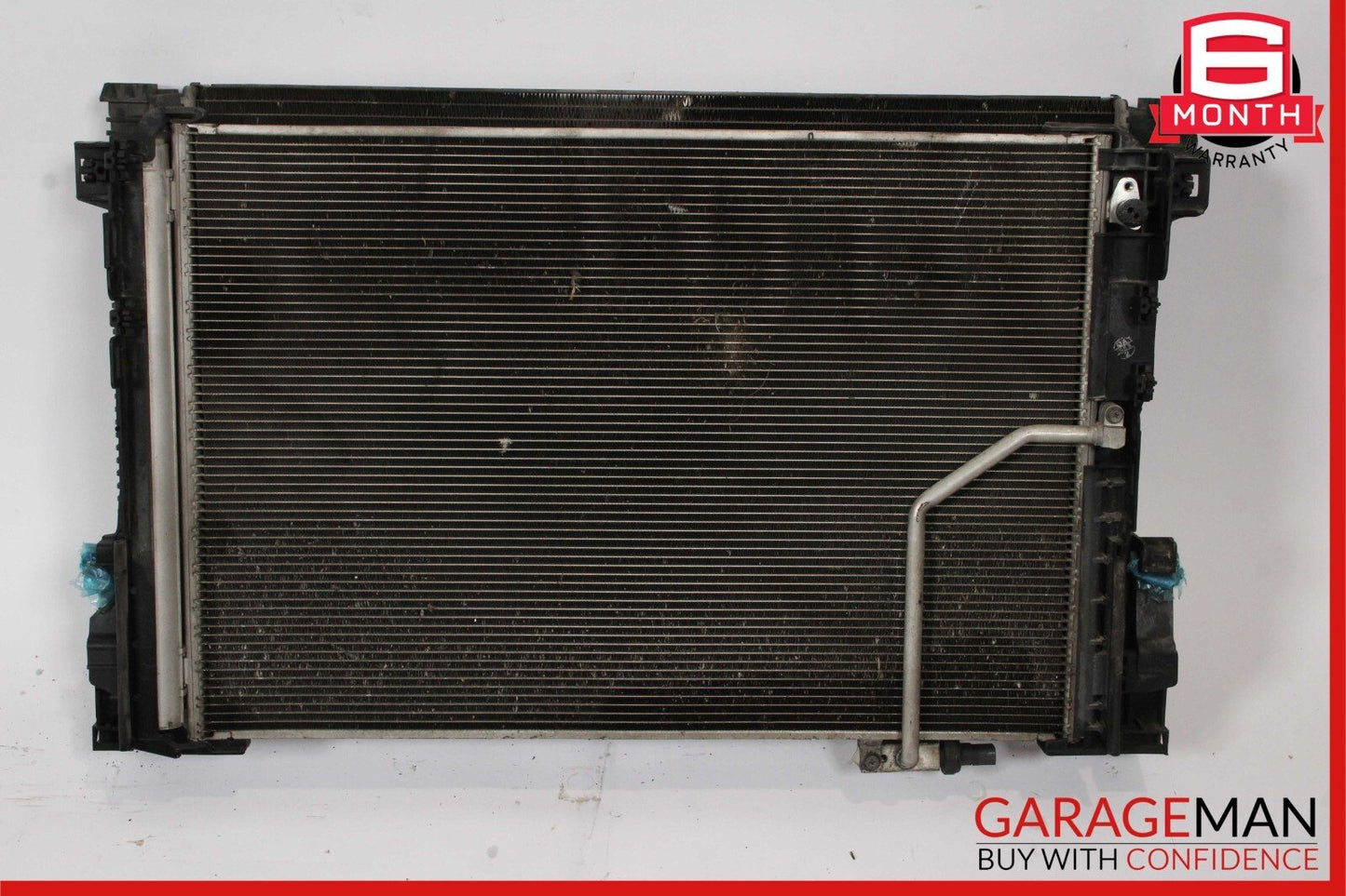 08-17 Mercedes GLK350 E350 E400 Engine Motor Cooling Radiator Condenser Assy