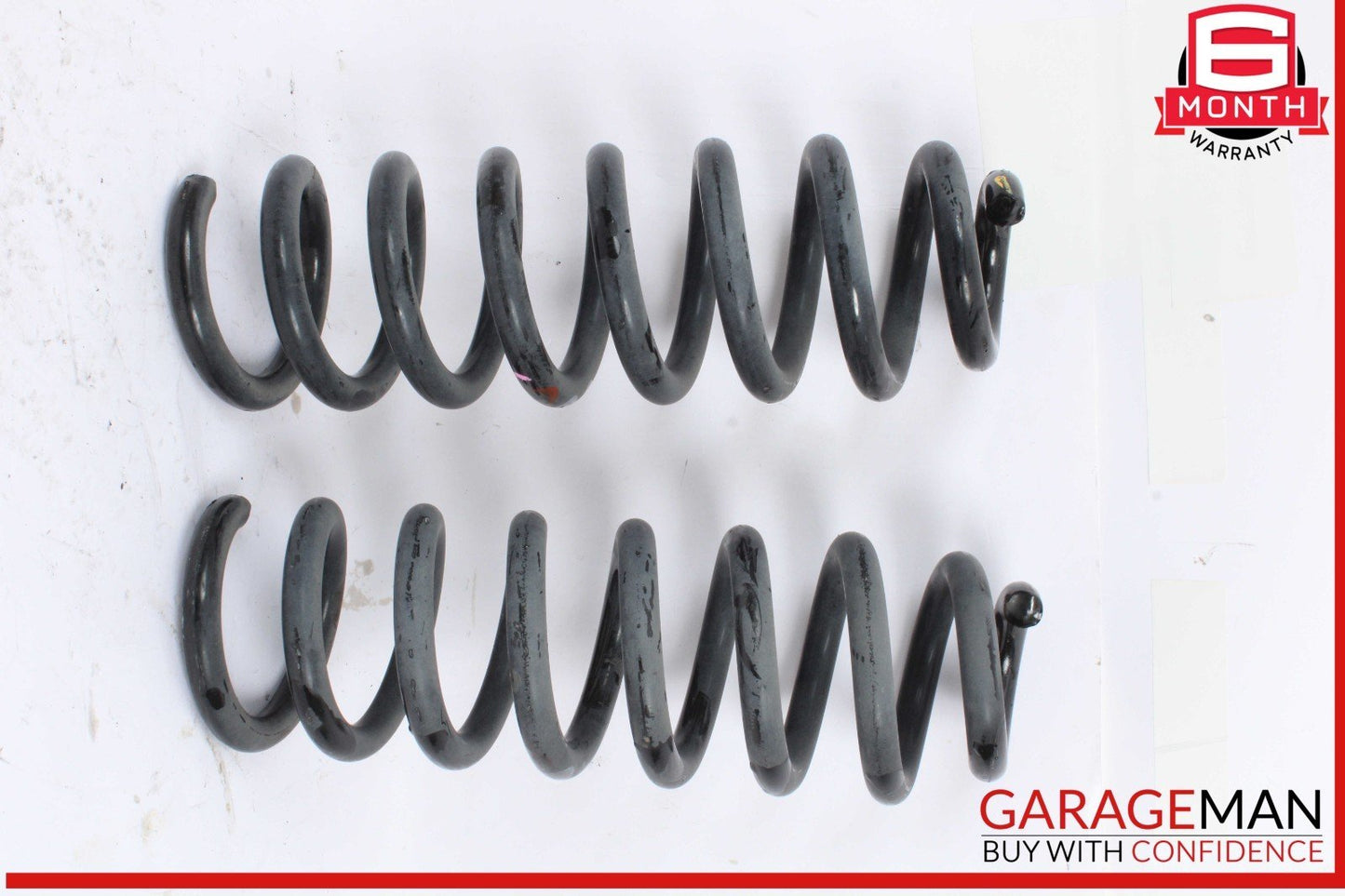 15-20 Mercedes W205 C300 Rear Right & Left Side Coil Spring Set 2053280337 OEM