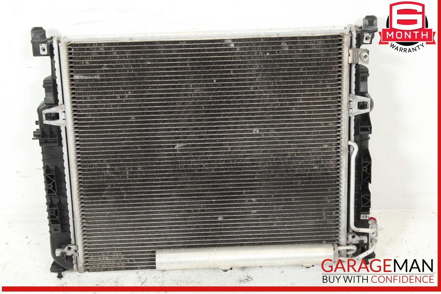 06-13 Mercedes GL550 R350 GL450 Engine Cooling Radiator Air A/C Condenser Assy