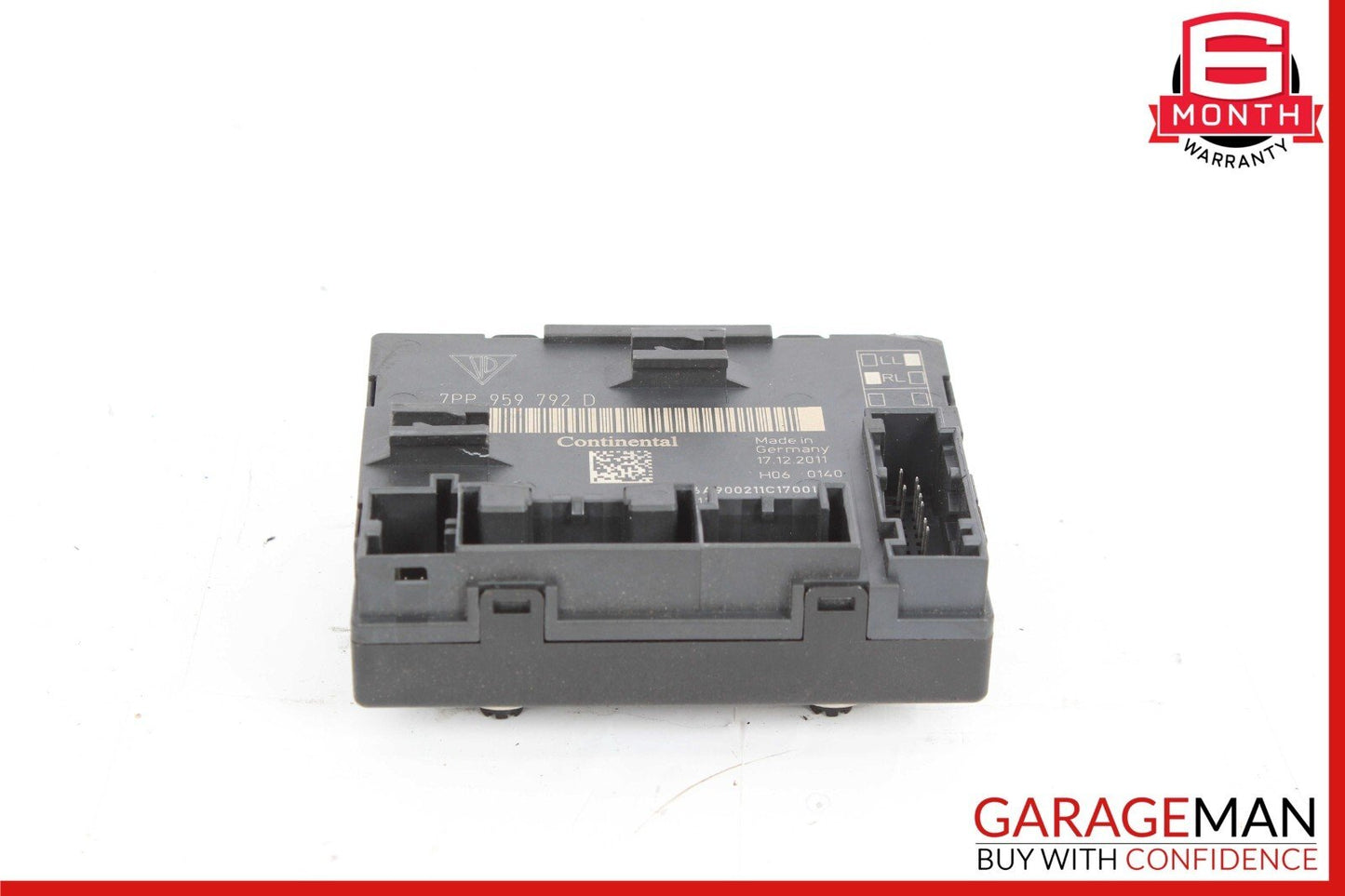 10-16 Porsche Panamera 970 Front Right Side Door Control Module Unit OEM