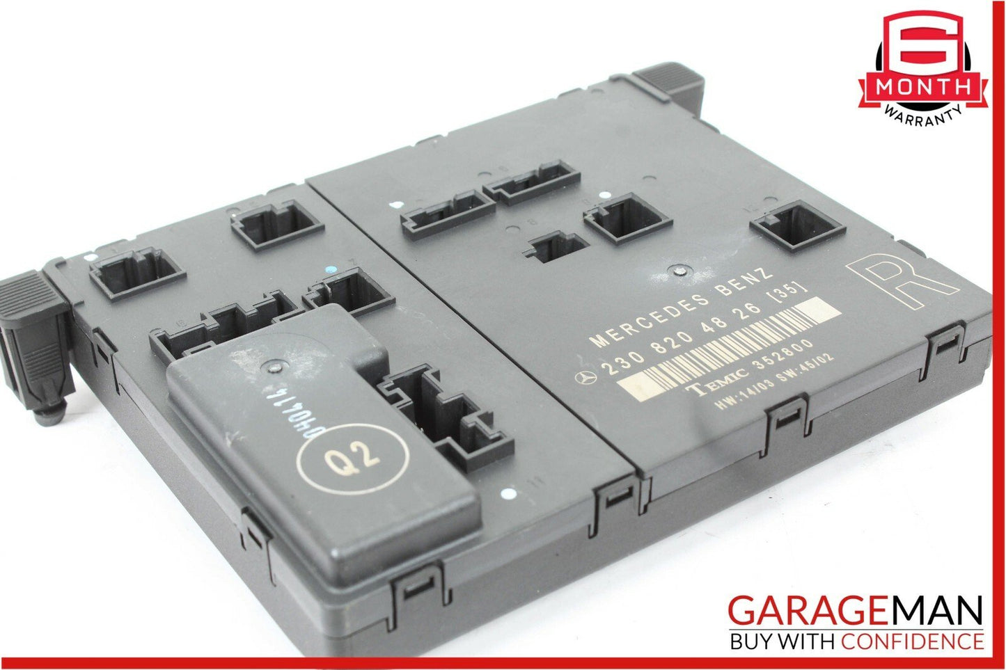 03-08 Mercedes R230 SL600 SL500 Front Right Passenger Door Control Module Unit