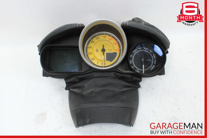 15-18 Ferrari California T Speedometer Head Cluster w/ Trim & Upper Column Cover