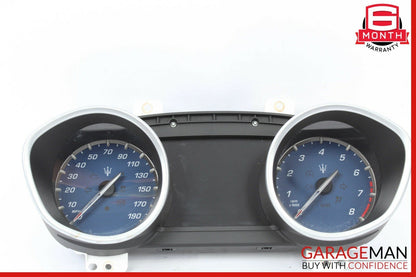 14-17 Maserati Ghibli Speedometer Odometer Instrument Cluster Gauge OEM