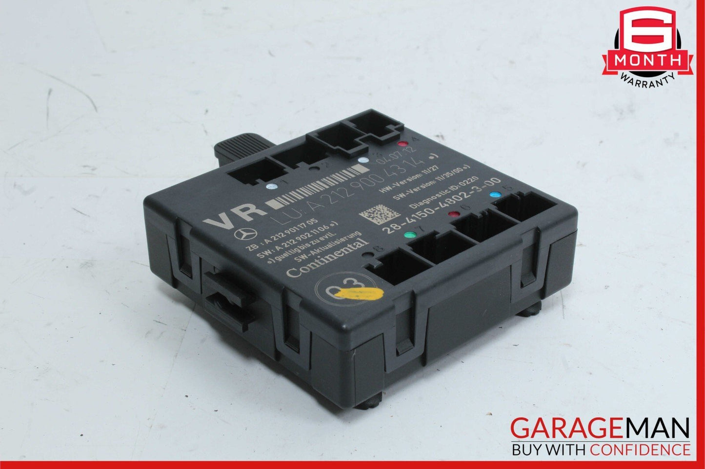 08-18 Mercedes W204 C250 E400 Front Right Side Door Control Module OEM