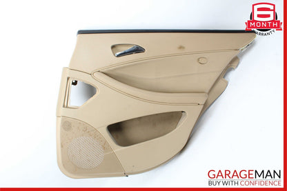 06-11 Mercedes W219 CLS550 CLS500 Rear Right Side Interior Door Panel OEM