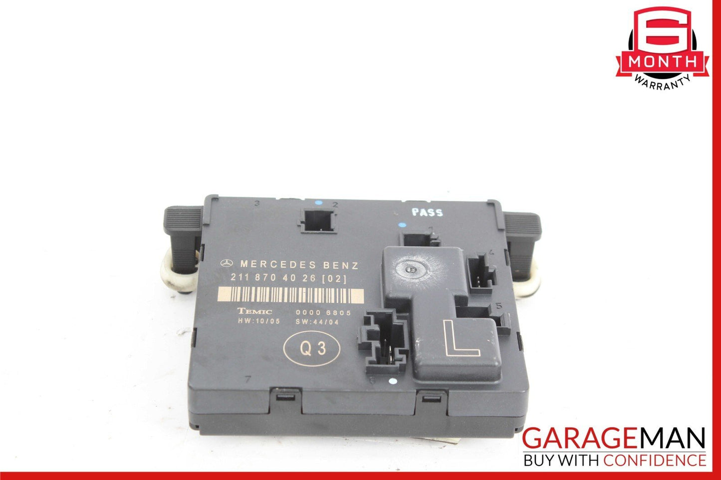 03-09 Mercedes W211 E550 E350 E55 E63 AMG Rear Left Side Door Control Module